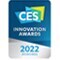 Logo for modtager af CES 2022 Innovation Awards.